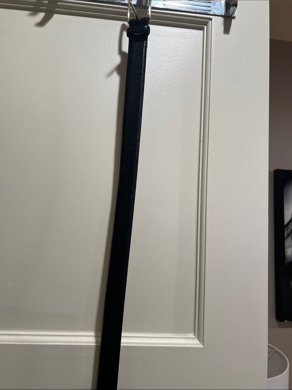 L.L. Bean Kids Black Leather Belt